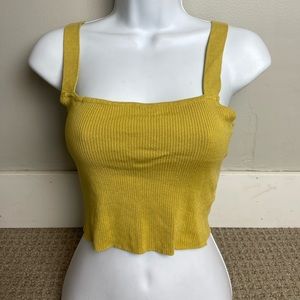 Knit tank top
